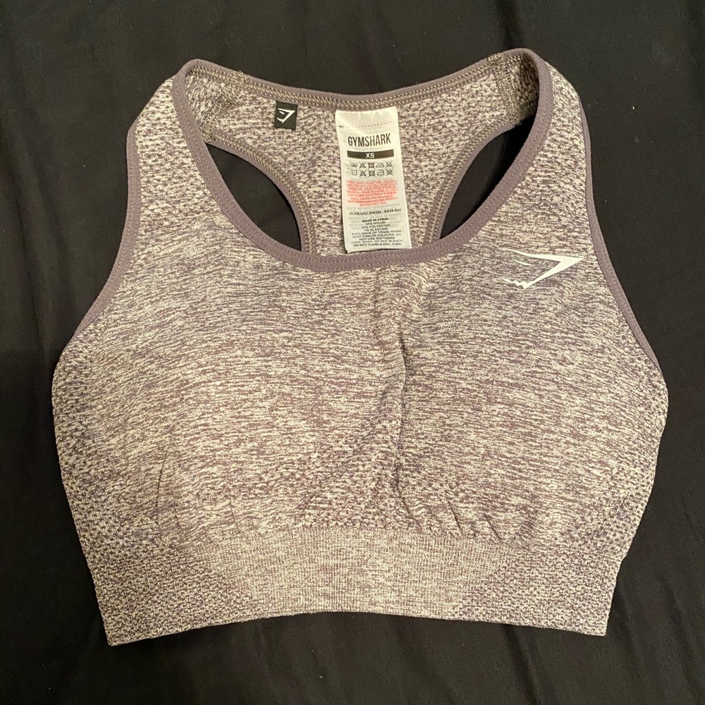 Gymshark Smokey Grey Vital Seamless Bra